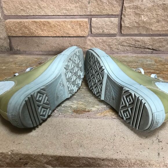 Converse All Star High Tops Rubber Waterproof Shoes sneakers 8 Blue Green - Picture 7 of 11